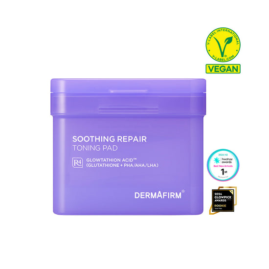glutathione dermafirm Soothing Repair Toning Cream - Korean Skin Care Moisturizer Face Cream w/Niacinamide, Bakuchiol, & 8x Hyaluronic Acid aging properties DERMAFIRM: 1 BOX of Glutathione