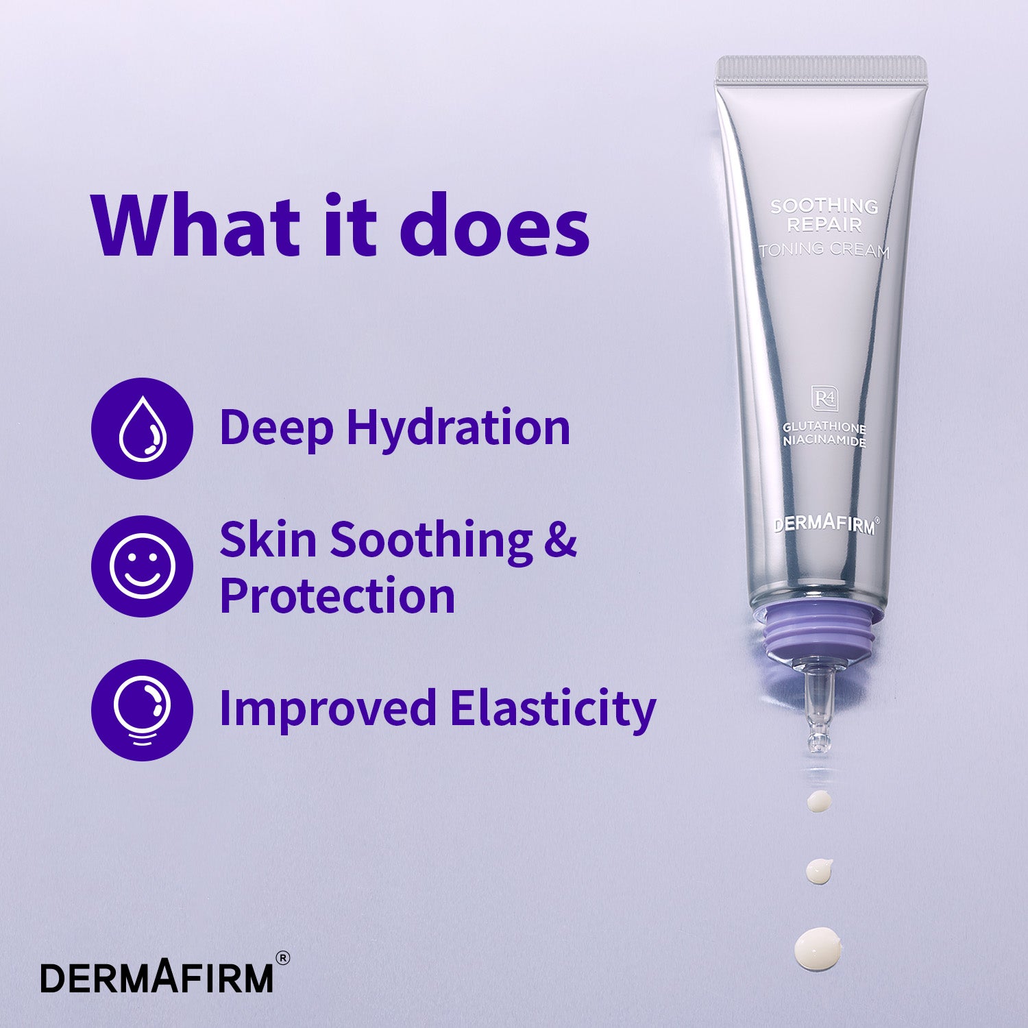 dermafirm glutathione Amazon.com: Soothing Repair Toning Cream - Korean Skin Care Moisturizer Face Cream w/Niacinamide, Bakuchiol, & 8x Hyaluronic Acid Dermafirm Glutathione Mist Ampoule